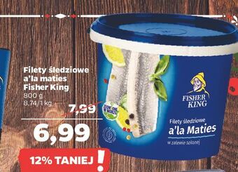 Netto Filety śledziowe a'la maties solone fisher king oferta