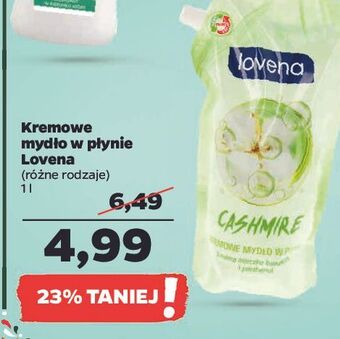 Netto Mydło w płynie cashmire lovena oferta