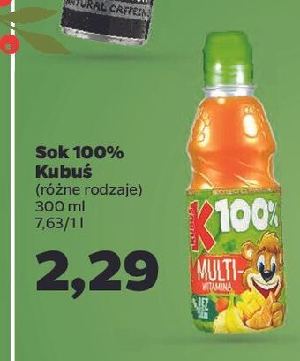 Netto Sok multiwitamina kubuś 100% oferta