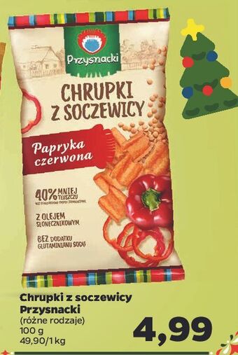 Netto Chrupki z soczewicy - papryka czerwona przysnacki oferta