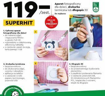 Biedronka Aparat cyfrowy dla dzieci hykker oferta