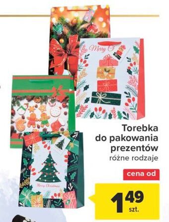 Carrefour Torebka prezentowa oferta