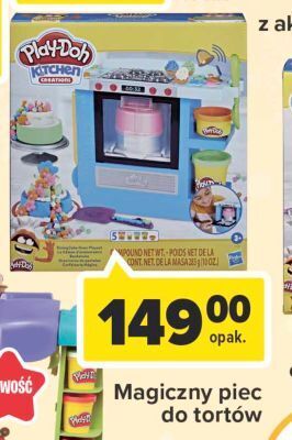 Carrefour Ciastolina magiczny piec do tortów play-doh kitchen creations oferta