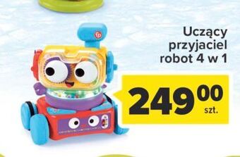 Carrefour Uczący przyjaciel robot 4w1 fisher-price oferta