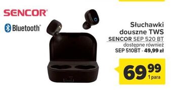 Carrefour Słuchawki tws 520 bt sencor oferta