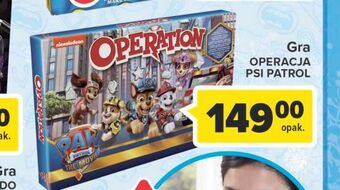 Carrefour Gra operacja psi patrol hasbro oferta