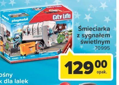 Promocja mieciarka playmobil w Carrefour