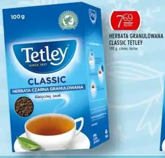 Stokrotka Tetley Herbata granulowana Classic 100g czarna karton oferta