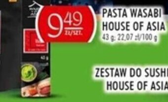 House Of Asia Pasta wasabi 43g