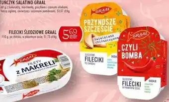 Stokrotka Graal Fileciki śledziowe 110g po chińsku, w pikantnym sosie oferta