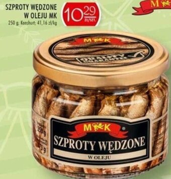Stokrotka MK Szproty wędzone w oleju 250g oferta