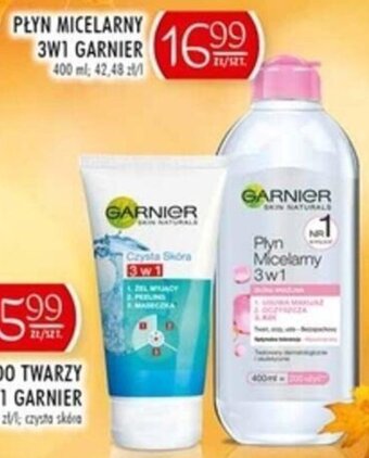 Stokrotka Garnier Płyn micelarny 3w1 400ml oferta