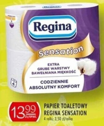 Stokrotka Regina Papier toaletowy Sensation 4 rolki oferta