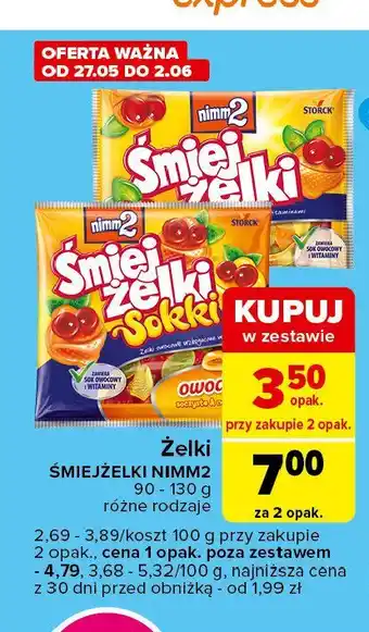 Kaufland Żelki owocowe 1 SZT 90 G oferta