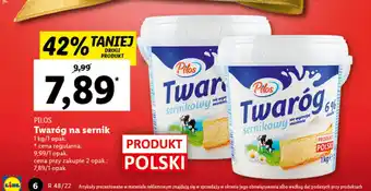 Lidl Pilos Twaróg na sernik oferta