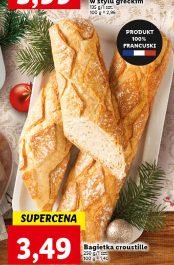 Lidl Bagietka croustille oferta