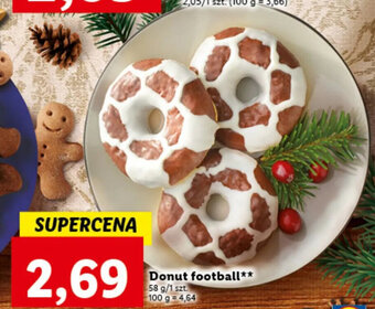 Lidl Donut football** oferta