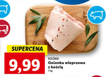Lidl Rzeźnik  Golonka wieprzowa z kością 1kg oferta