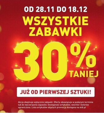 ALDI Wszystkie zabawki oferta