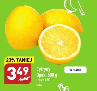 ALDI Cytryny 500g oferta