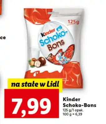Lidl Kinder Schoko-Bons oferta