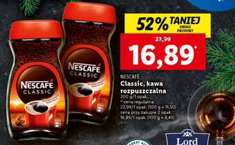 Nescafe Classic, kawa rozpuszczalna 200g