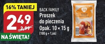 ALDI Back Family proszek do pieczenia 10x15g oferta