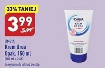 ALDI Krem do rąk urea ombia oferta