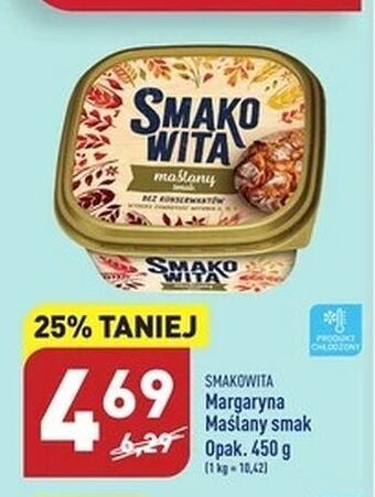 ALDI Margaryna smakowita maślany smak oferta