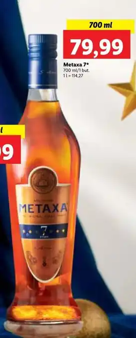 Lidl Brandy metaxa 7* oferta