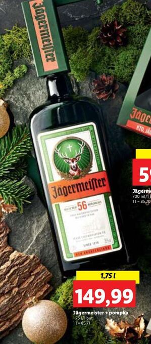 Lidl Likier jagermeister oferta