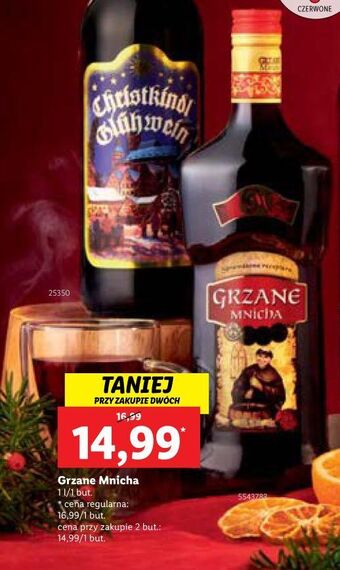 Lidl Wino grzane mnicha oferta