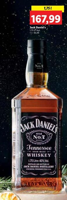 Lidl Whiskey jack daniel's old no. 7 oferta