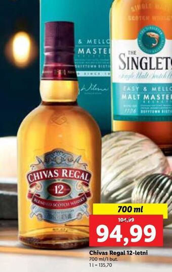Whisky chivas regal 12