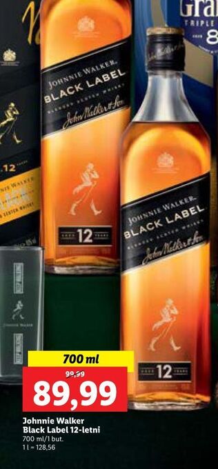 Lidl Whisky johnnie walker black label oferta