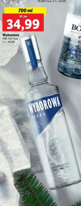 Lidl Wódka wyborowa vodka oferta