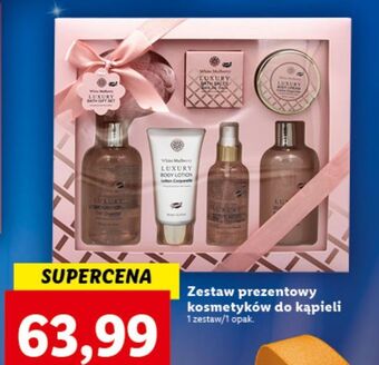 Lidl Zestaw kosmetyków do kąpieli luxury white mulberry oferta