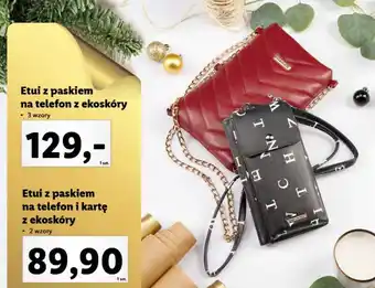 Lidl Etui z paskiem na telefon i kartę oferta