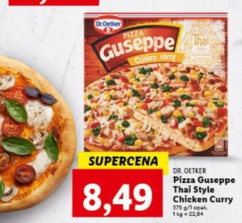 Pizza chicken curry dr. oetker guseppe