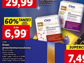 Lidl Krem przeciwzmarszczkowy 50+ na dzień/noc cien oferta