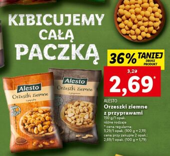 Lidl Orzeszki ziemne z pieprzem alesto oferta
