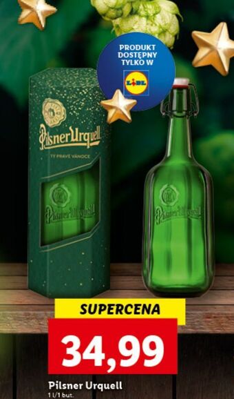 Lidl Piwo pilsner urquell oferta