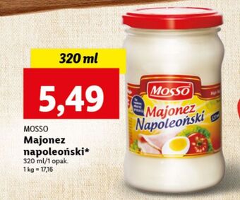 Lidl Majonez mosso napoleoński oferta