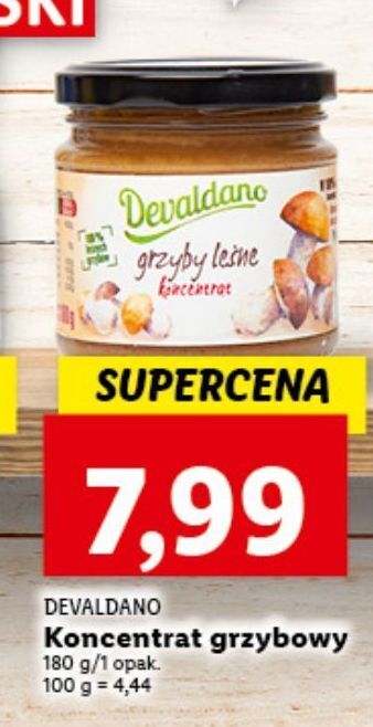 Lidl Grzyby leśne koncentrat devaldano oferta