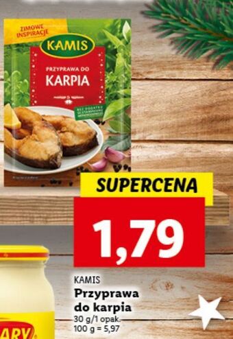 Lidl Przyprawa do karpia kamis oferta