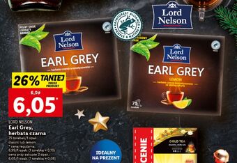 Lidl Herbata earl grey lemon lord nelson oferta
