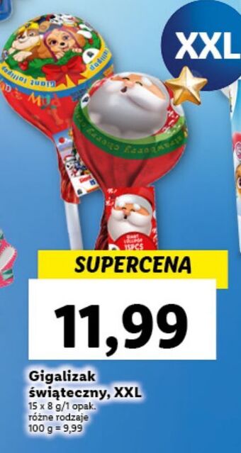 Lidl Gigalizak świąteczny psi patrol oferta