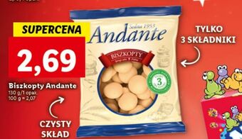 Lidl Biszkopty andante oferta