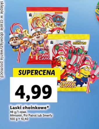 Lidl Laski choinkowe psi patrol oferta