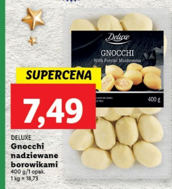 Promocja Gnocchi z borowikami deluxe w Lidl